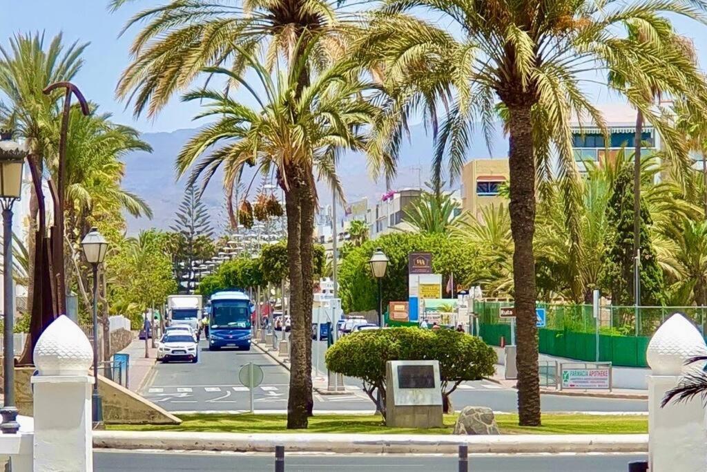 Tamaran 102 - Los Campos - Lux Garden Apt Near Dunes, Quiet-Central-Renovated San Bartolome de Tirajana  Exterior photo