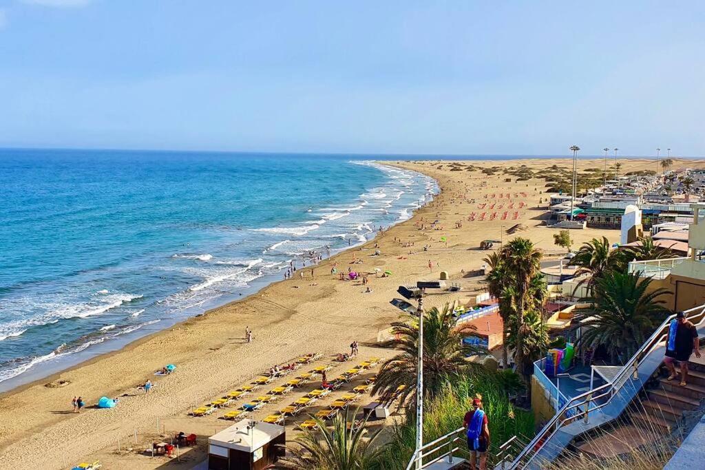 Tamaran 102 - Los Campos - Lux Garden Apt Near Dunes, Quiet-Central-Renovated San Bartolome de Tirajana  Exterior photo